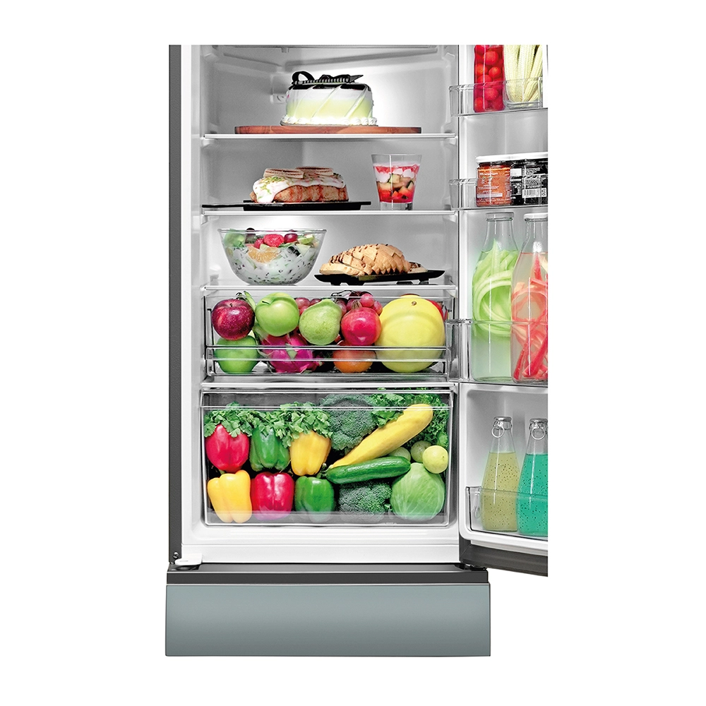 Haier 190L 5 Star Mirror Glass Single Door Refrigerator