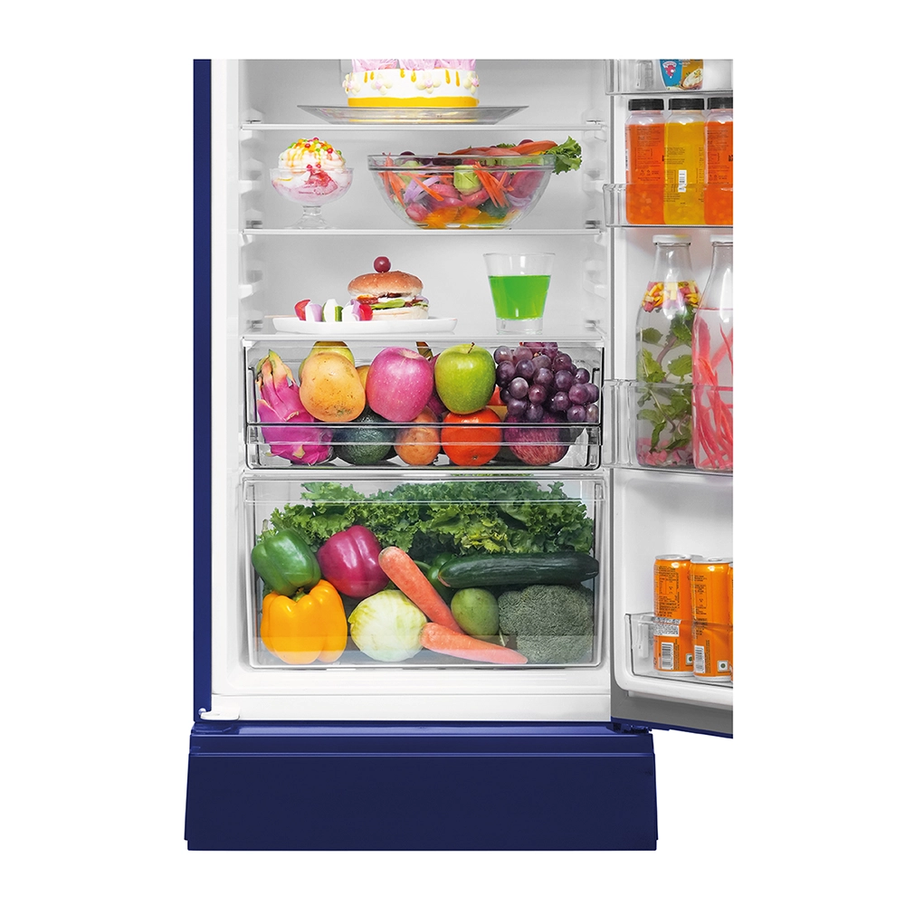 Haier 190L 5 Star Luminus Glass Single Door Refrigerator
