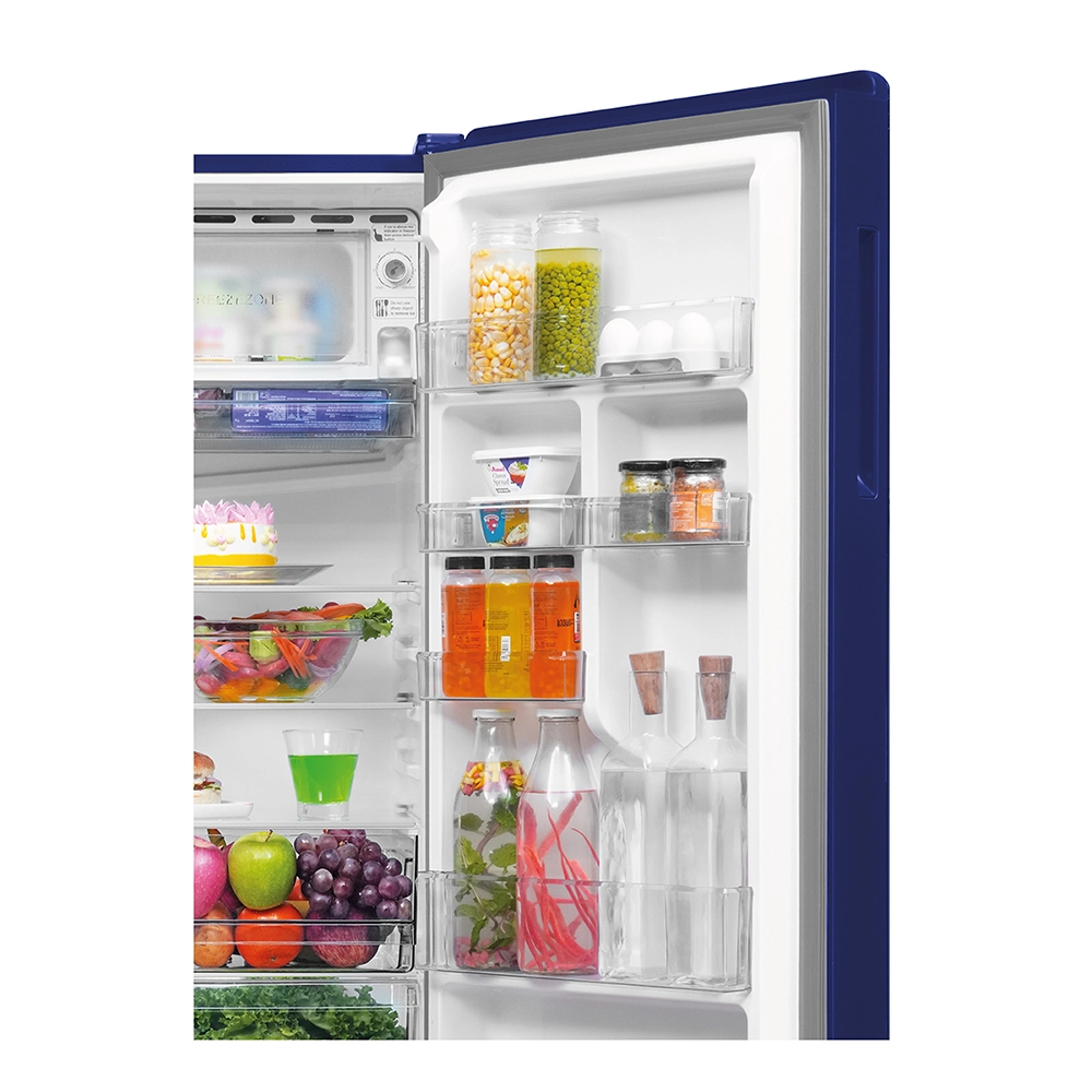 Haier 190L 5 Star Luminus Glass Single Door Refrigerator