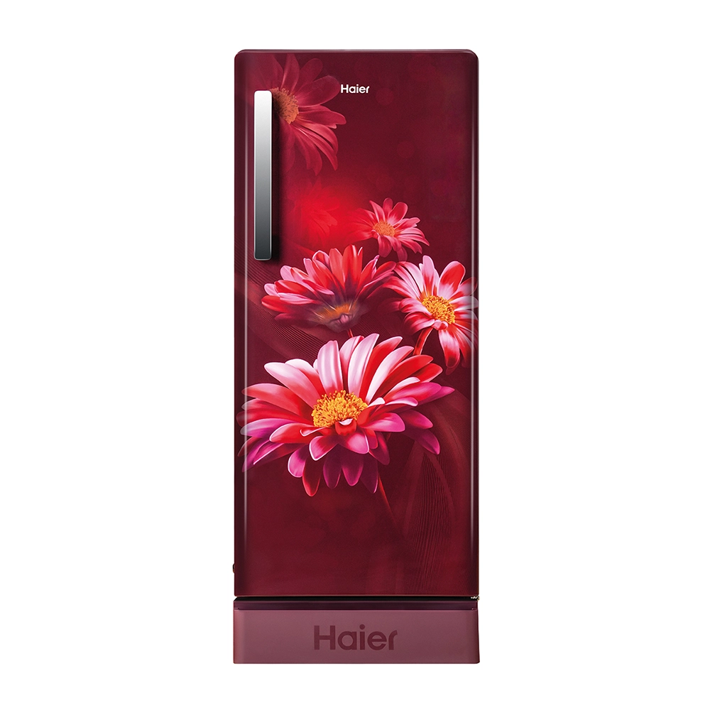 Haier 190L 3 Star BD Red Hilton Single Door Refrigerator