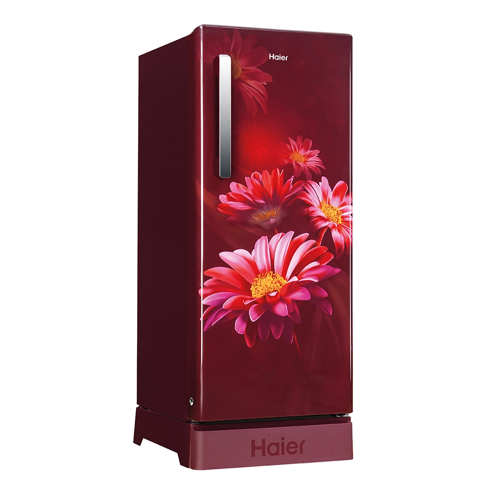 Haier 190L 3 Star BD Red Hilton Single Door Refrigerator