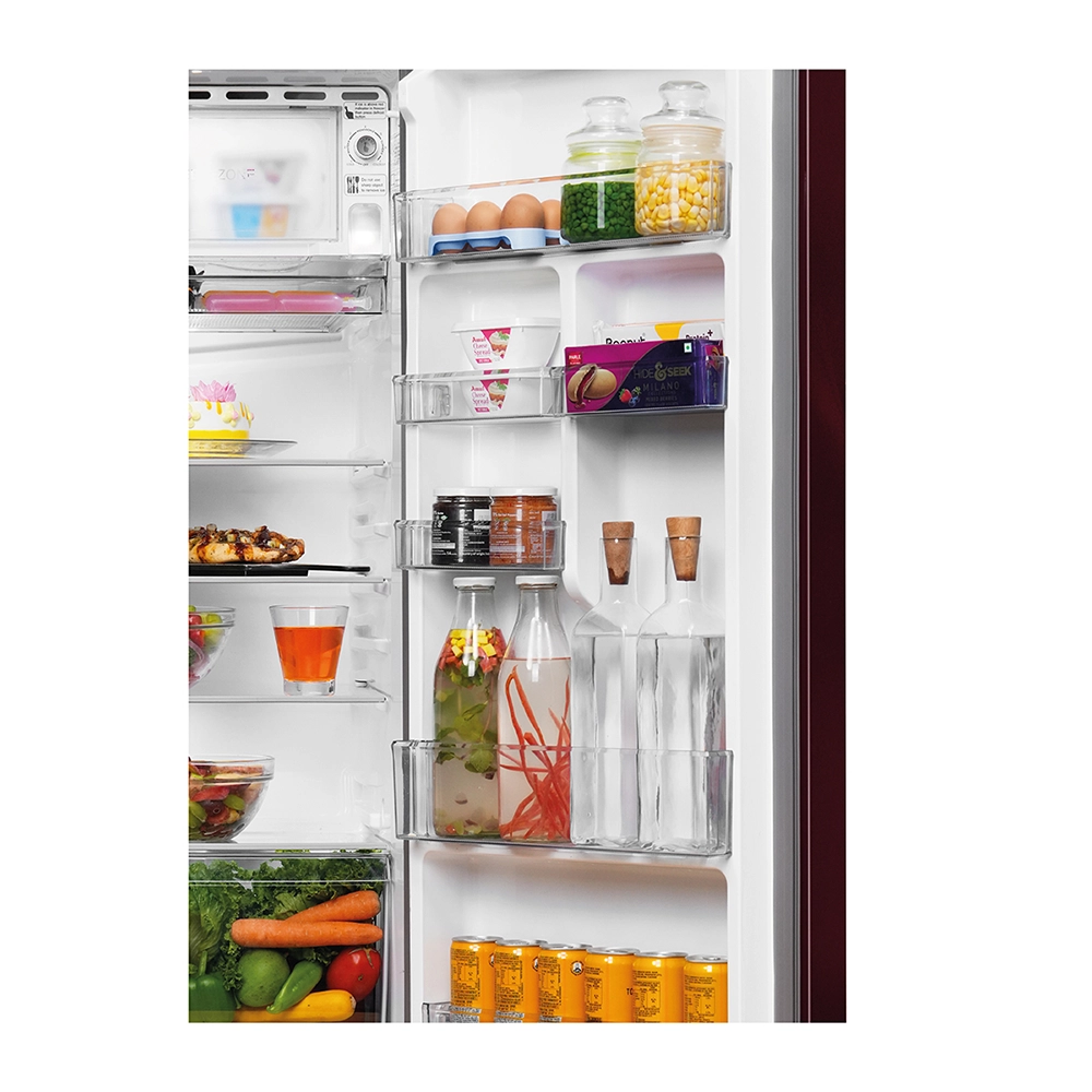 Haier 190L 3 Star BD Red Hilton Single Door Refrigerator