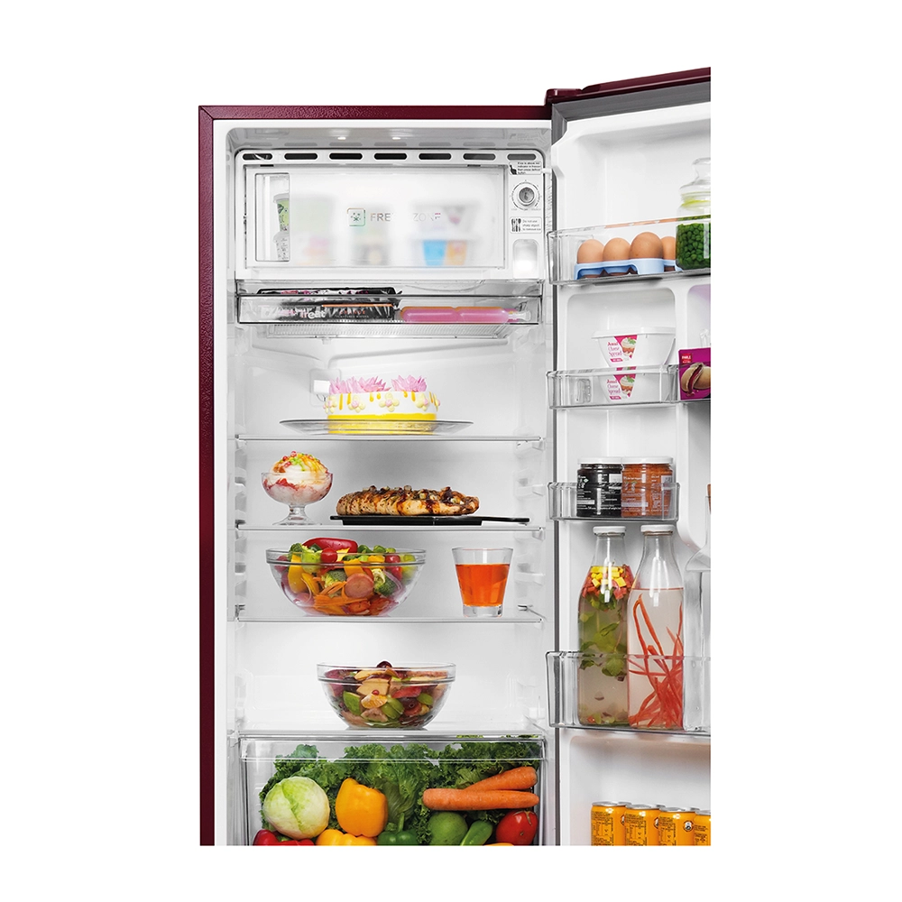 Haier 190L 3 Star BD Red Hilton Single Door Refrigerator