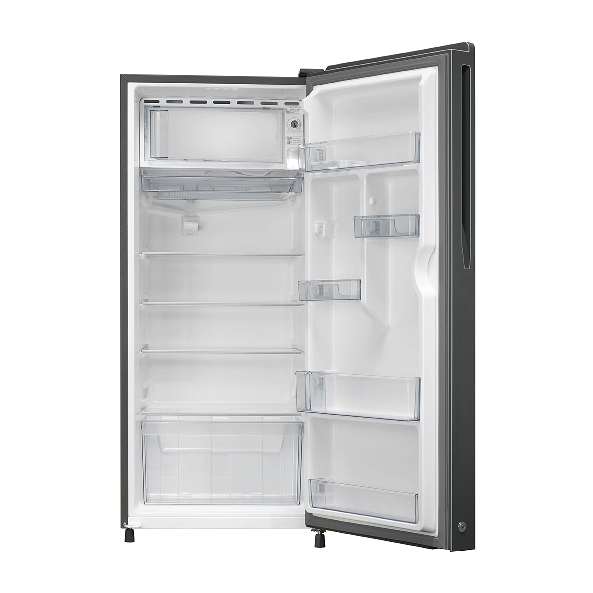 Haier 190L 3 Star Mirror Glass Single Door Refrigerator