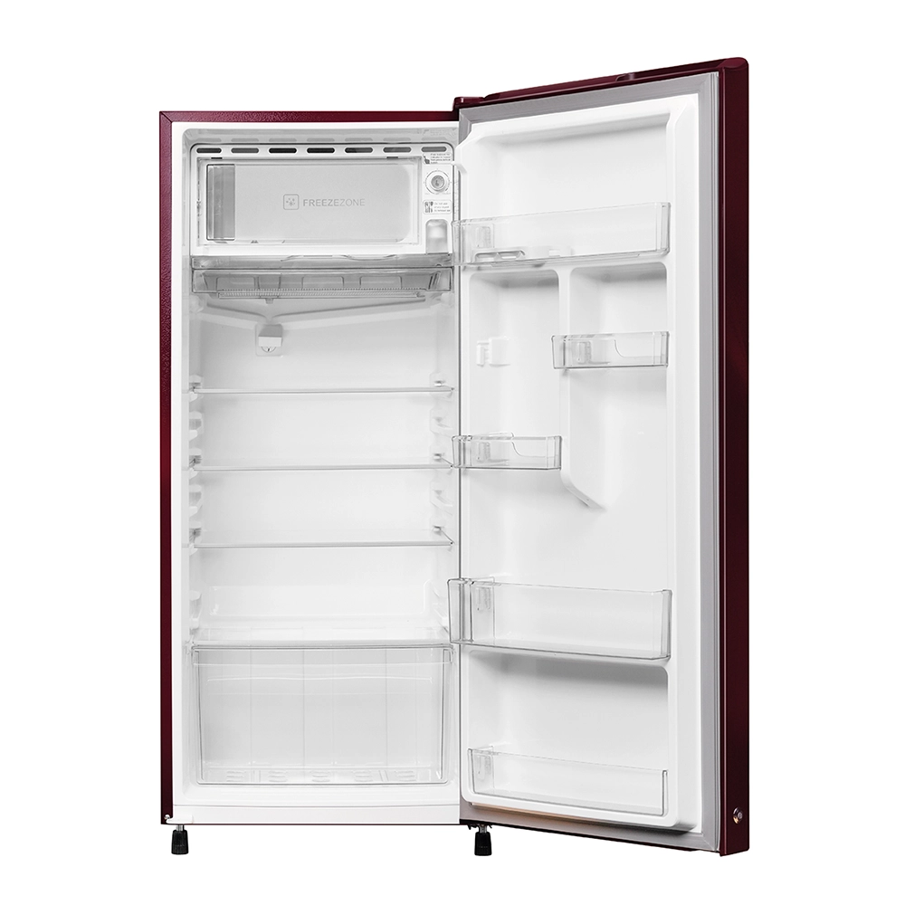 Haier 190L 3 Star Red Hilton Single Door Refrigerator