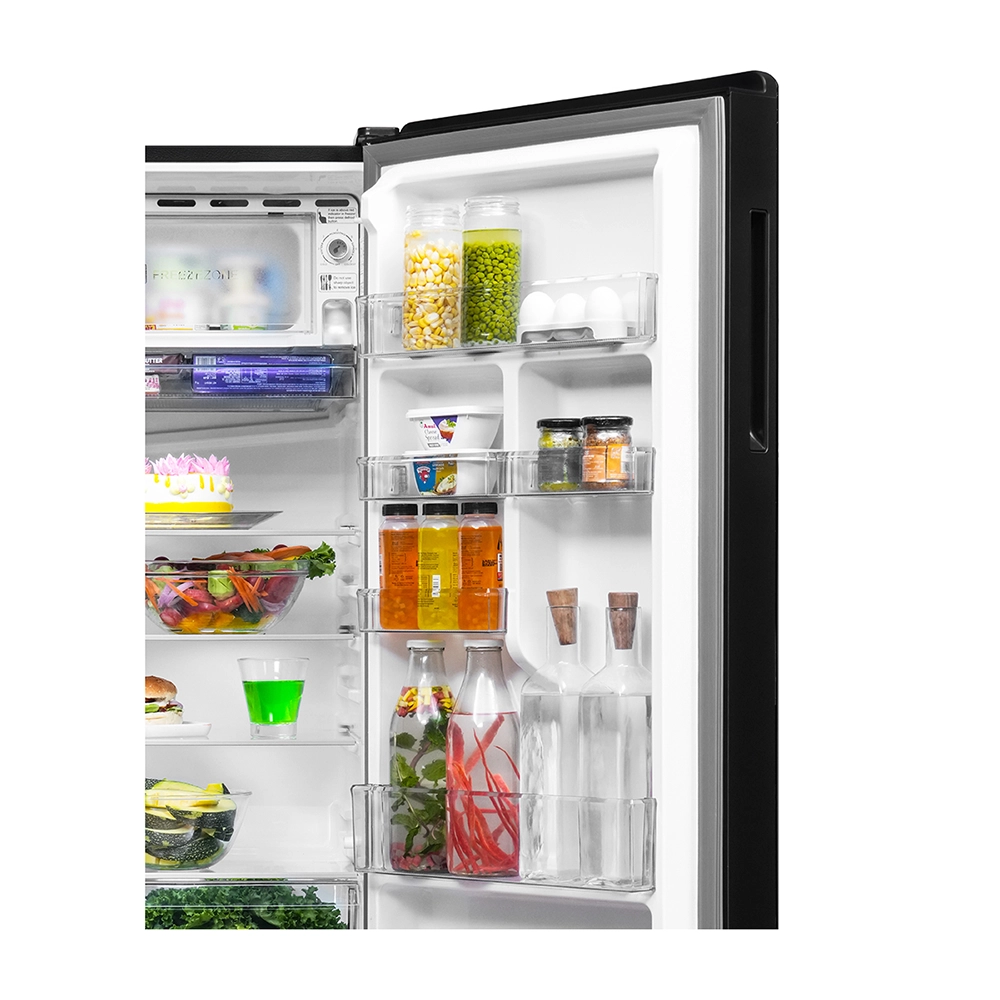 Haier 190L 3 Star Wave Glass Single Door Refrigerator