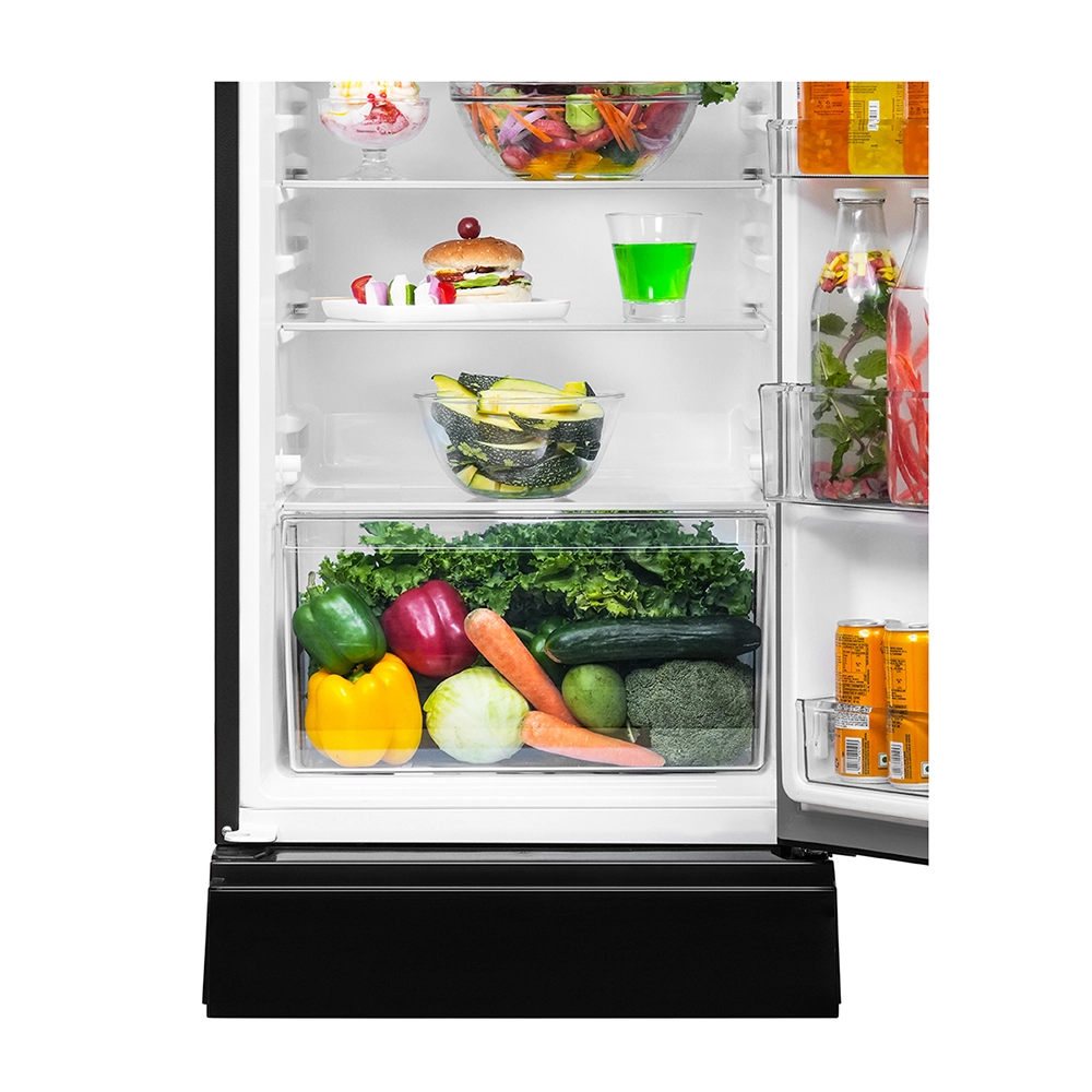 Haier 190L 3 Star Wave Glass Single Door Refrigerator