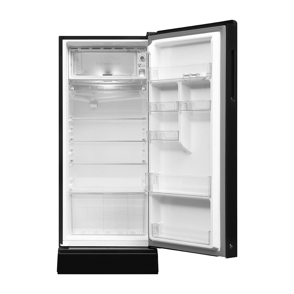 Haier 190L 3 Star Wave Glass Single Door Refrigerator