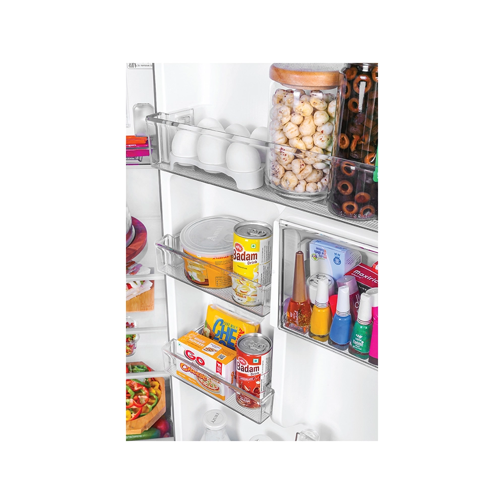 Haier 190L 3 Star Daisy Glass Single Door Refrigerator