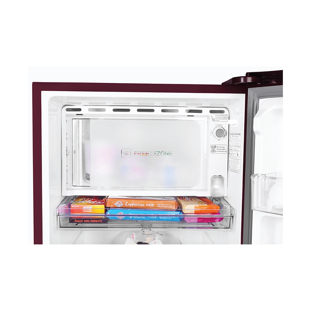 Haier 190L 3 Star Daisy Glass Single Door Refrigerator