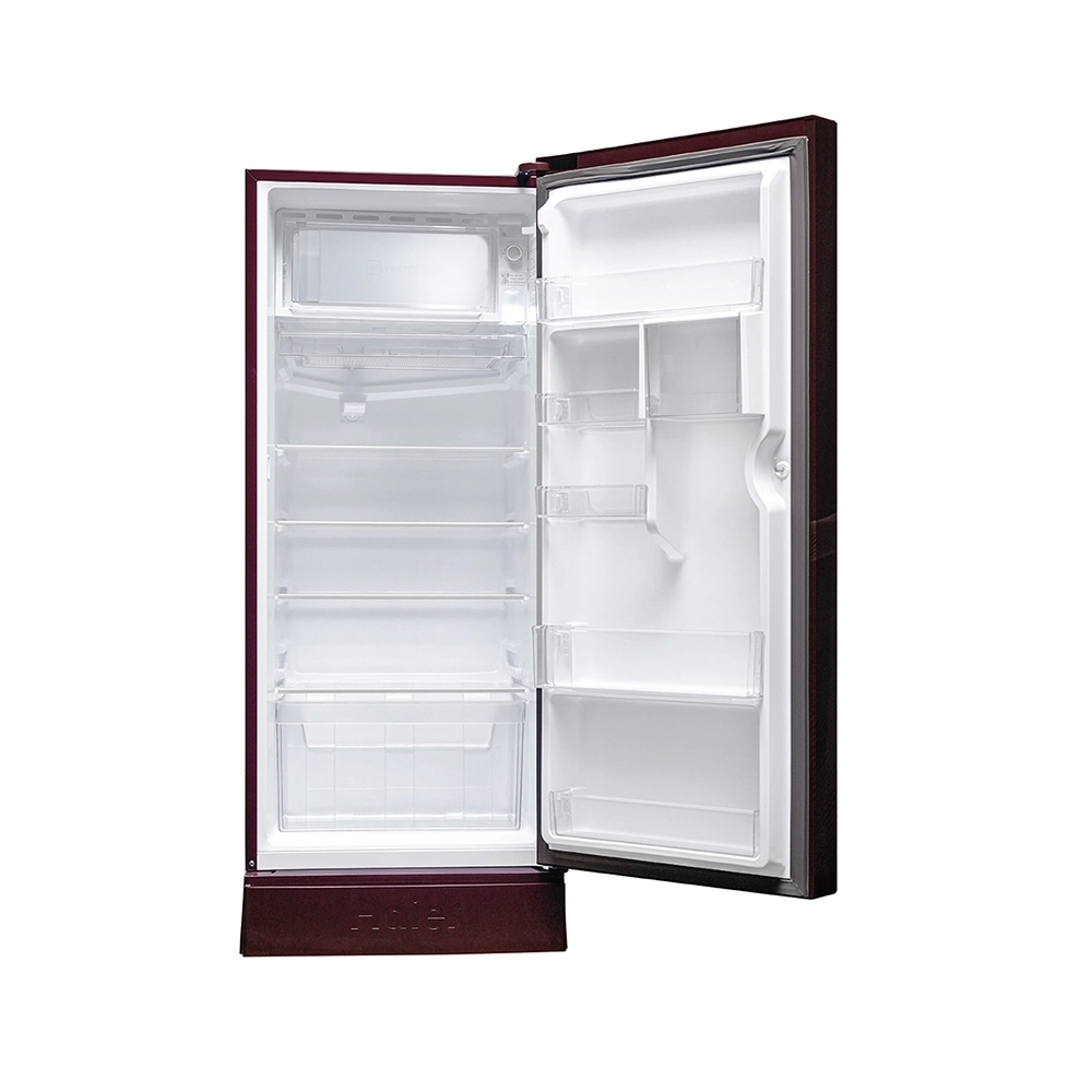 Haier 190L 3 Star Daisy Glass Single Door Refrigerator