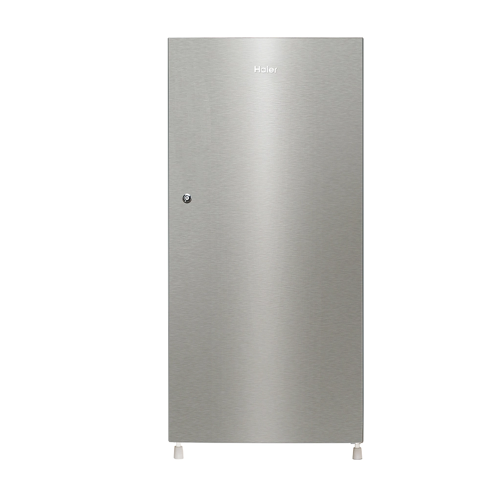 Haier 190L 3 Star Nickel Steel Flat Single Door Refrigerator