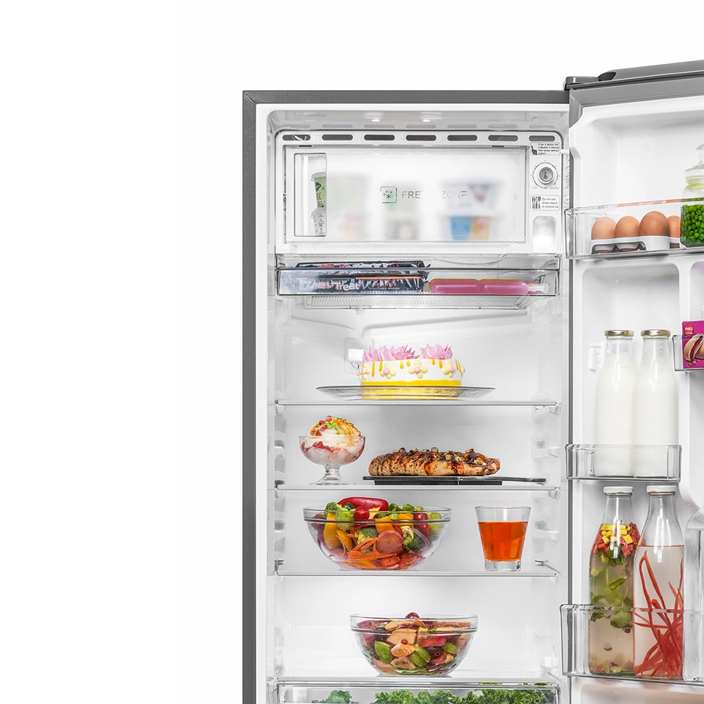 Haier 215 L, 3 Star, Steel Single Door Refrigerator