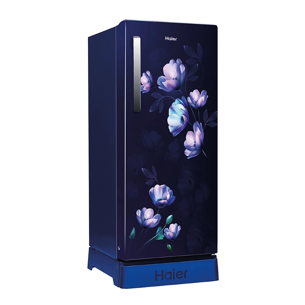 Haier 190L 5 Star Marine Blue Ivy Single Door Refrigerator