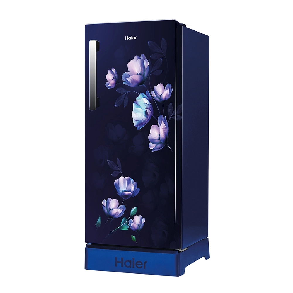 Haier 190L 5 Star Marine Blue Ivy Single Door Refrigerator