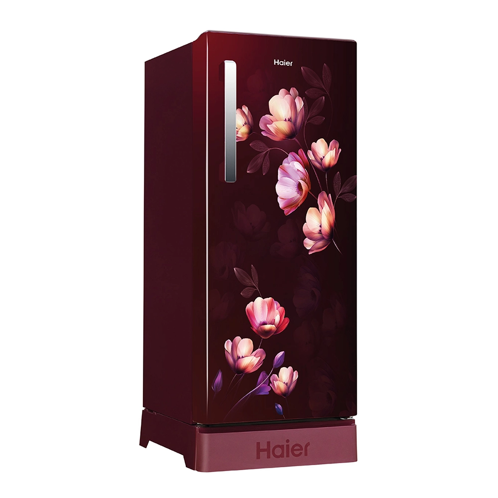 Haier 190L 5 Star Red Ivy Single Door Refrigerator