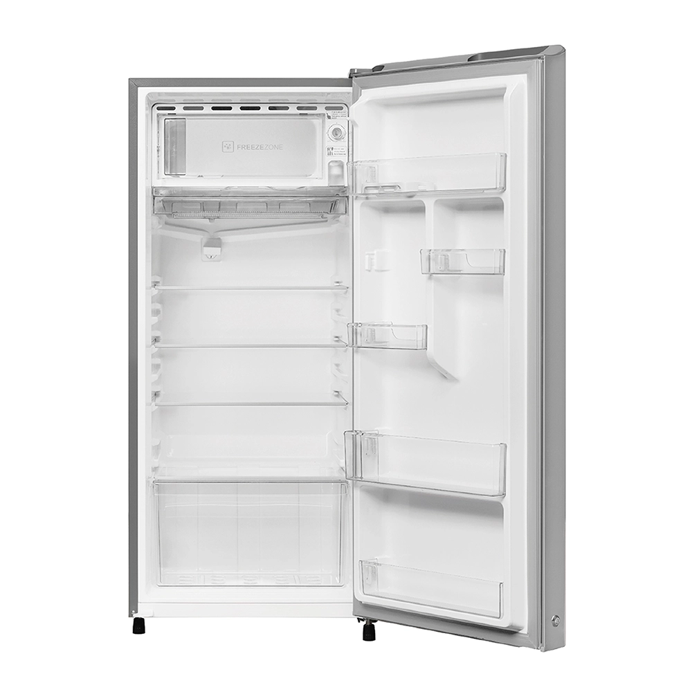 Haier 190L  3 Star  Brushline Silver Single Door Refrigerator