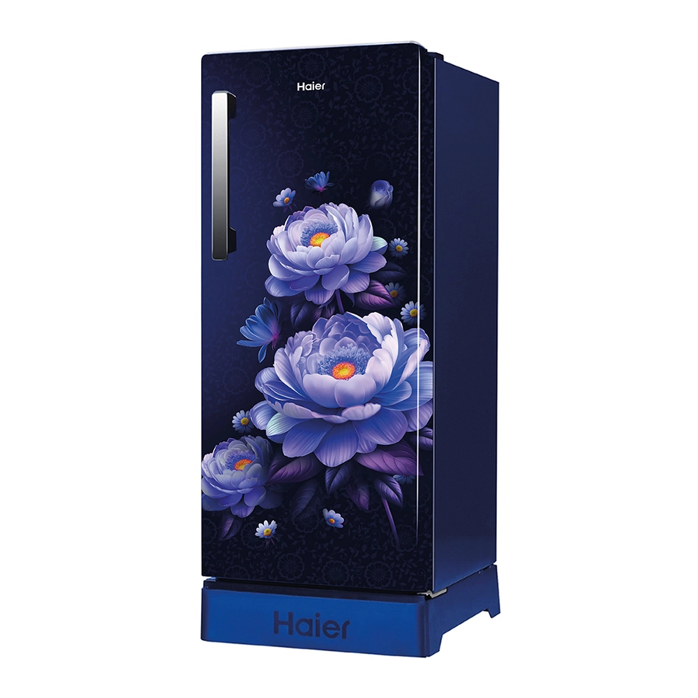 Haier 190L  5 Star  Marine Blossom Single Door Refrigerator
