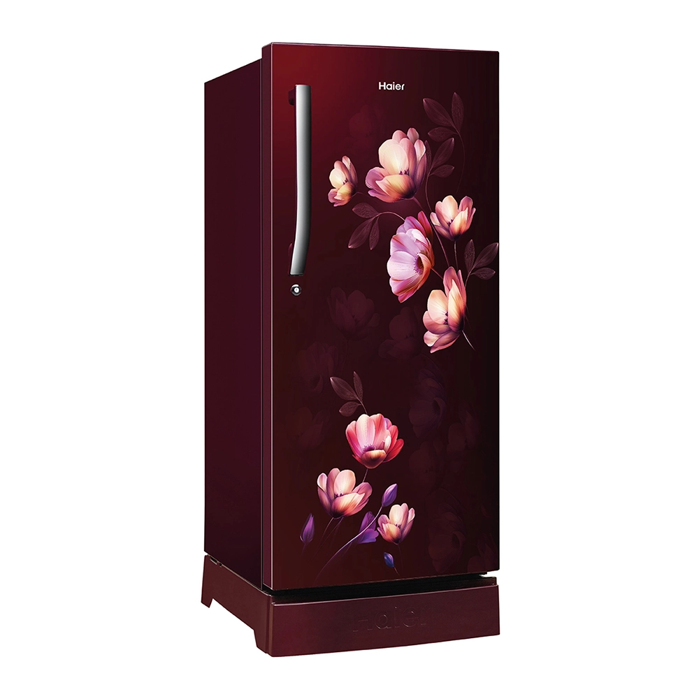 Haier 190L 5 Star Red Ivy  Single Door Refrigerator