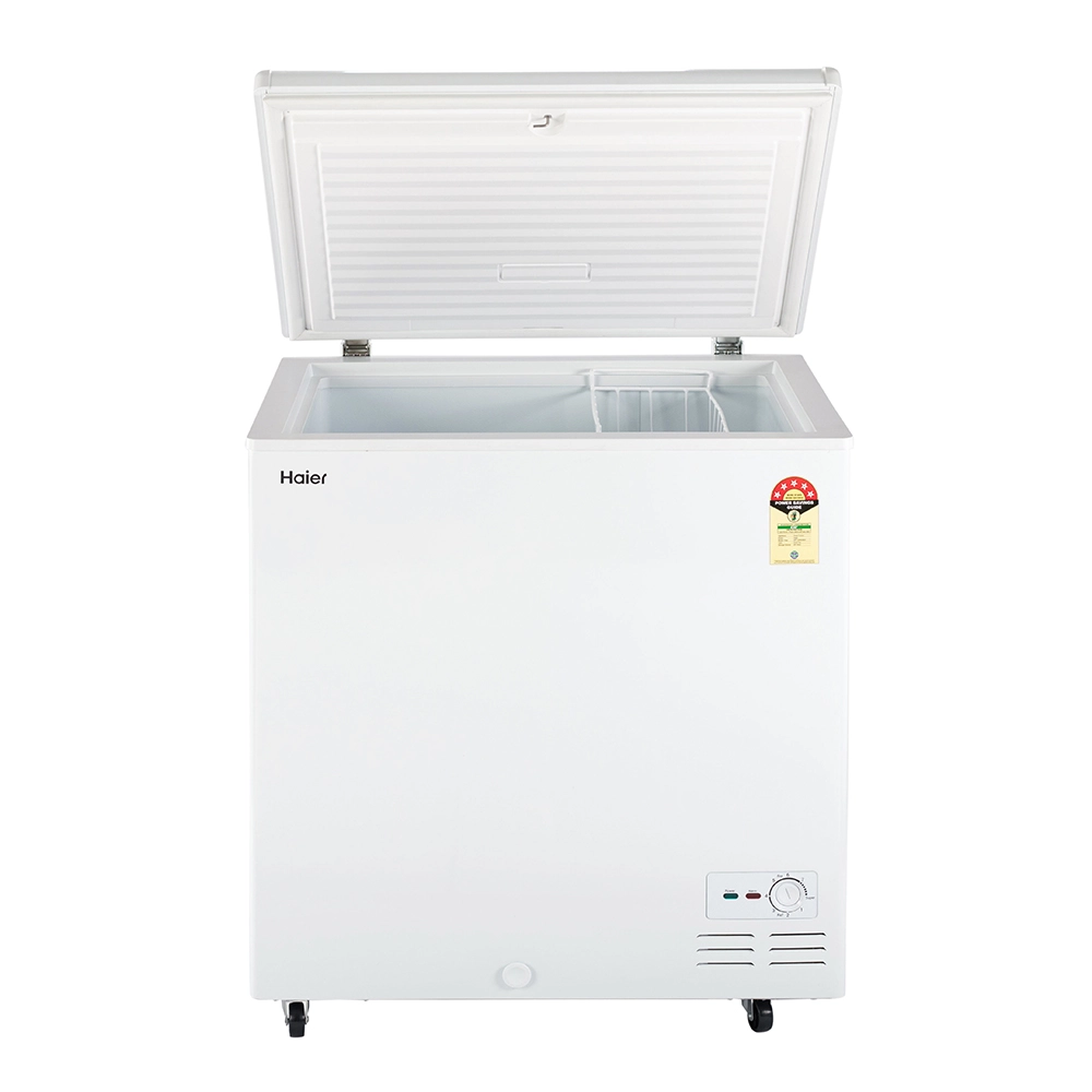 Haier 290 L Single door-White Colour Convertible Hardtop Freezer