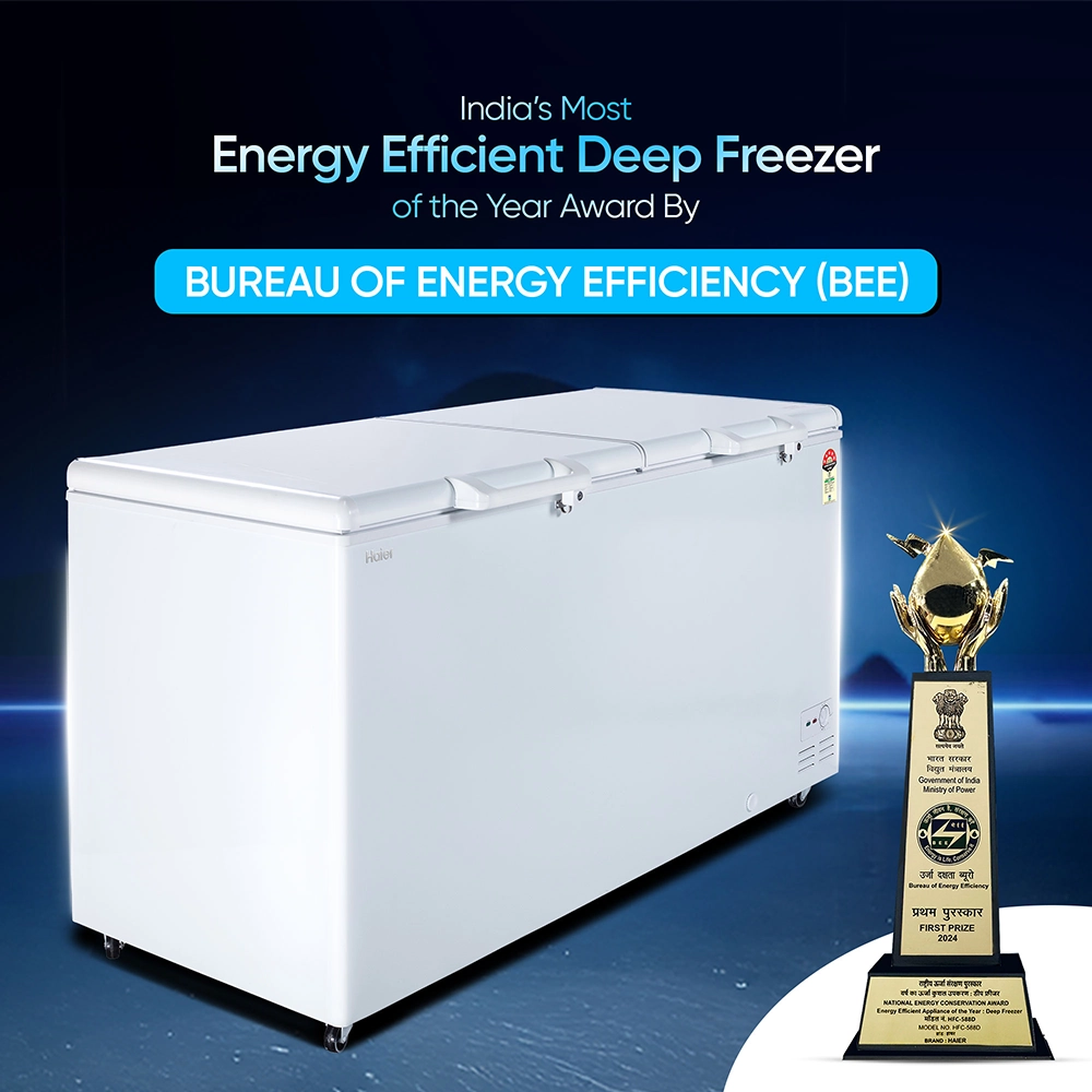 Haier 588 L Hard Top Convertible Deep Freezer  with 4-Yr Warranty