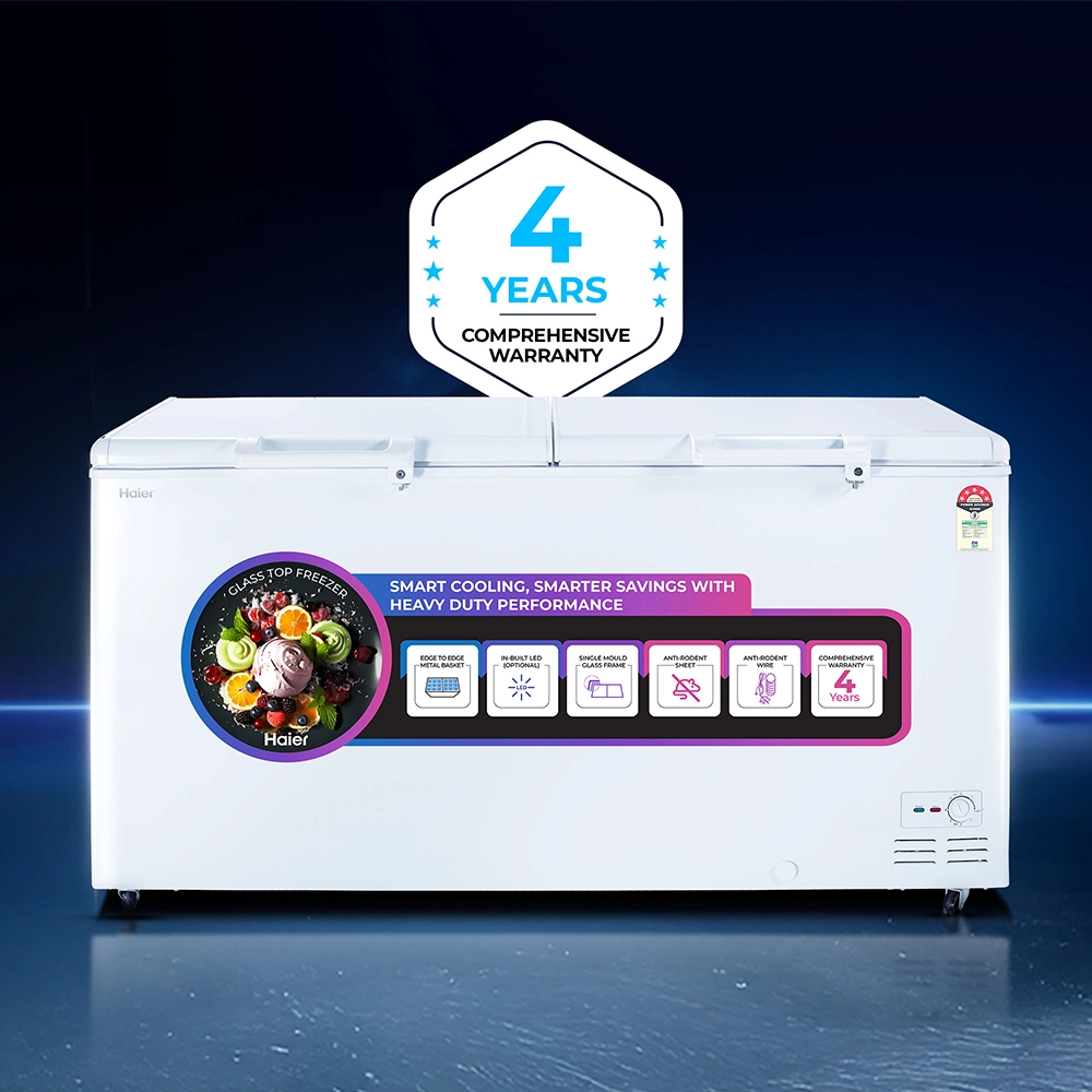 Haier 788 L Hard Top Convertible Deep Freezer  with 4-Yr Warranty