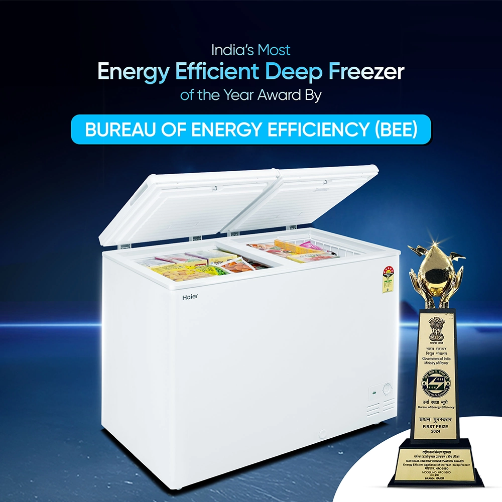 Haier 320 L Hard Top Convertible Deep Freezer  with 4-Yr Warranty