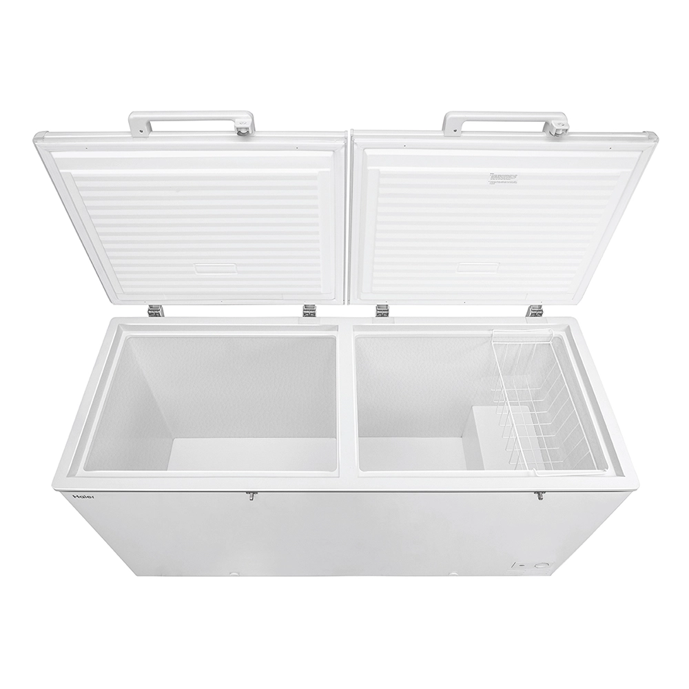 Haier 325 L Combo Chest Freezer with Two Separate Compartments 