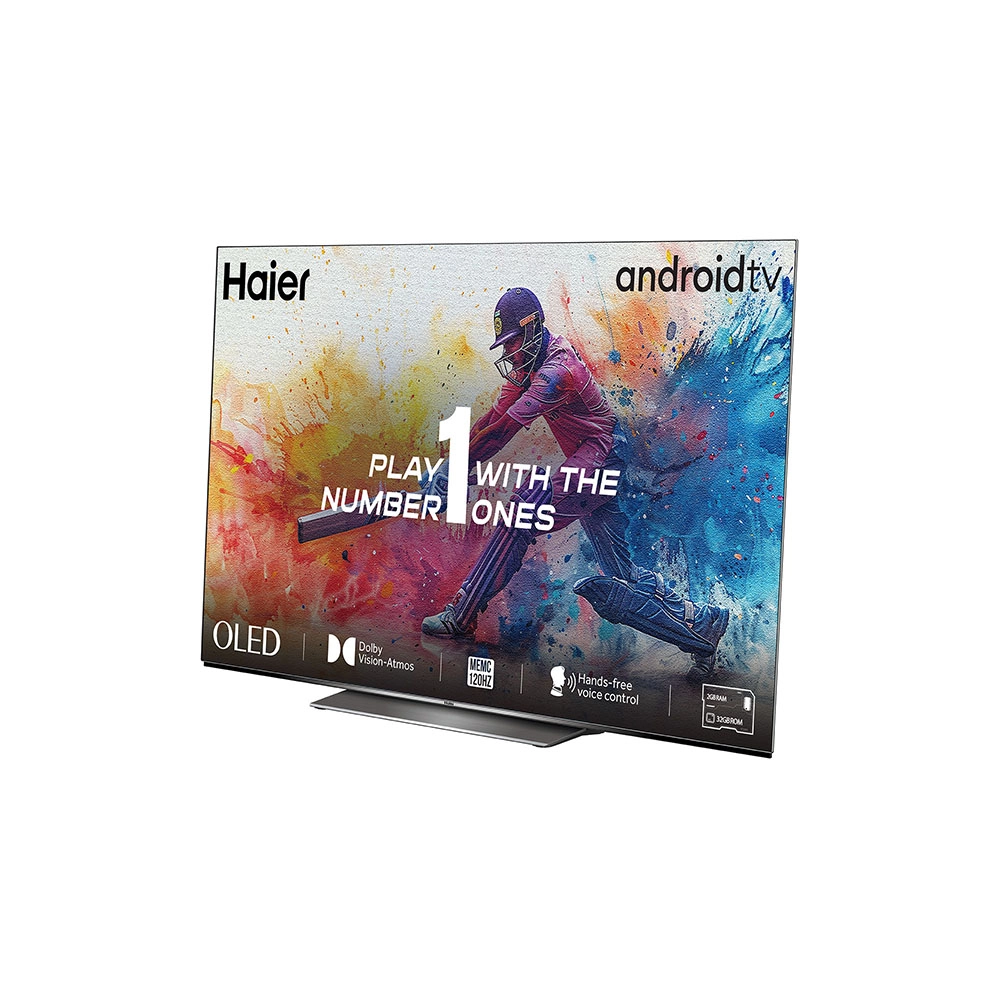 Haier 65-inch OLED Android Smart TV with Hands-Free Control