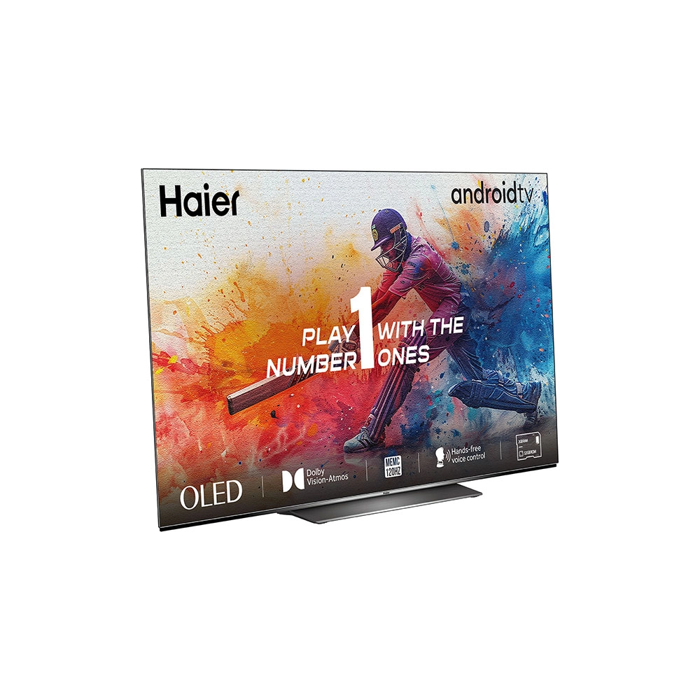 Haier 65-inch OLED Android Smart TV with Hands-Free Control