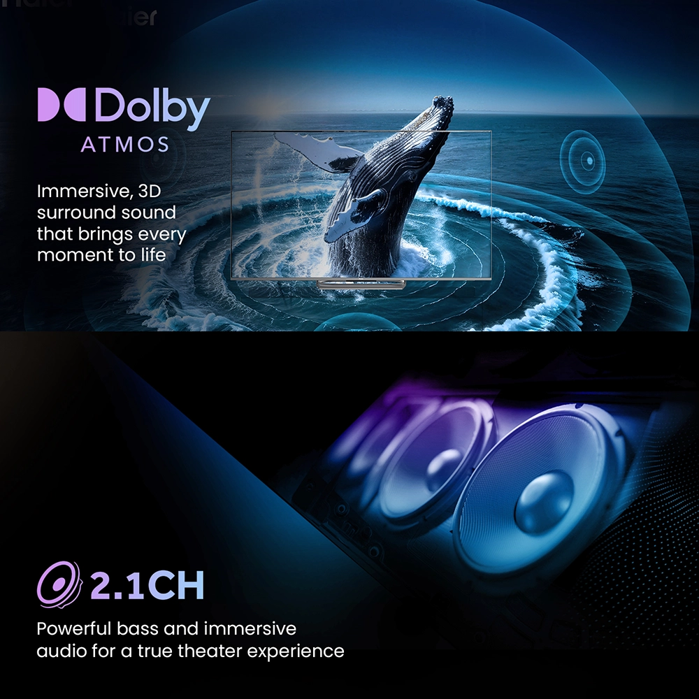 Haier M90 Mini LED 165cm (55) Google TV | 144 Hz