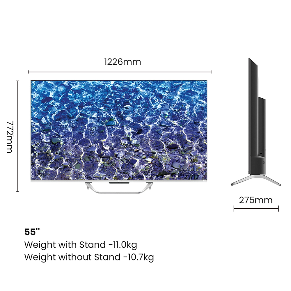 Haier S80 QLED 139cm (55) Google TV | Gaming 120 Hz