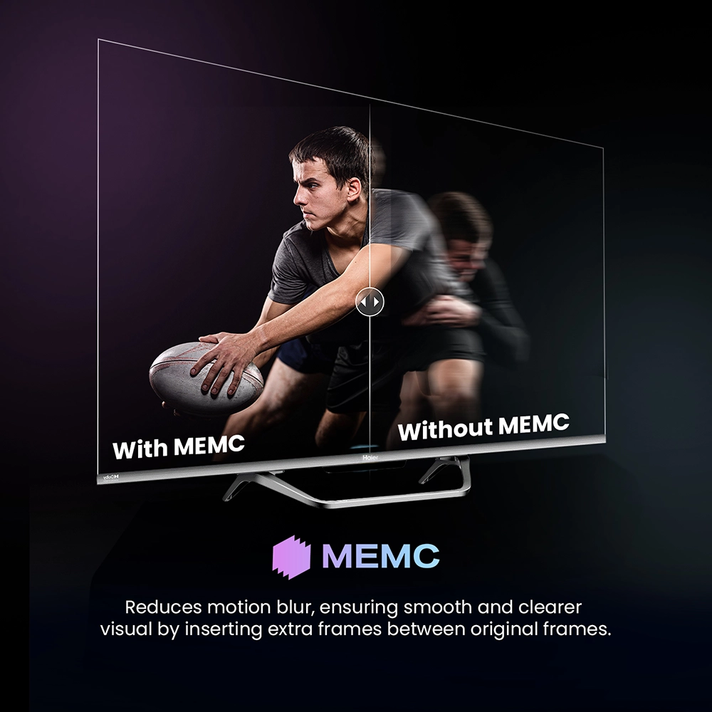 Haier S80 QLED 139cm (55) Google TV | Gaming 120 Hz