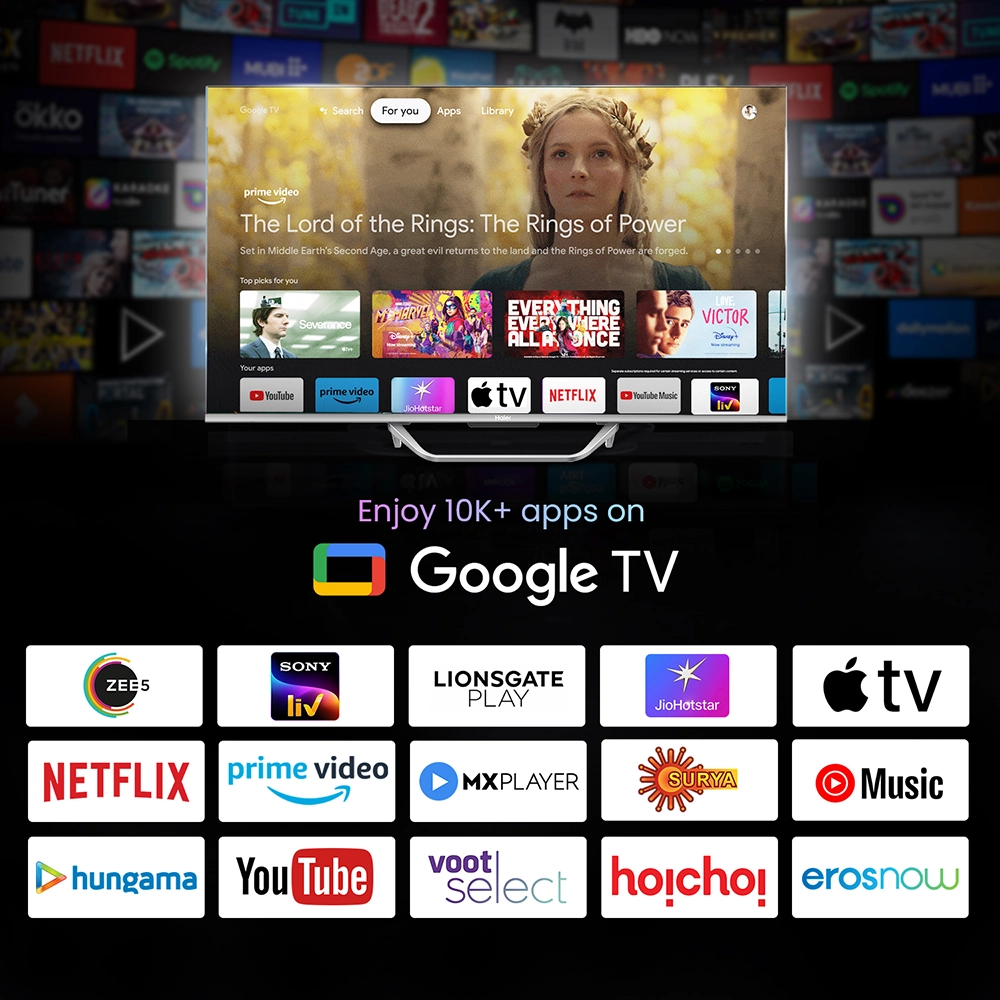 Haier S80 QLED 139cm (55) Google TV | Gaming 120 Hz