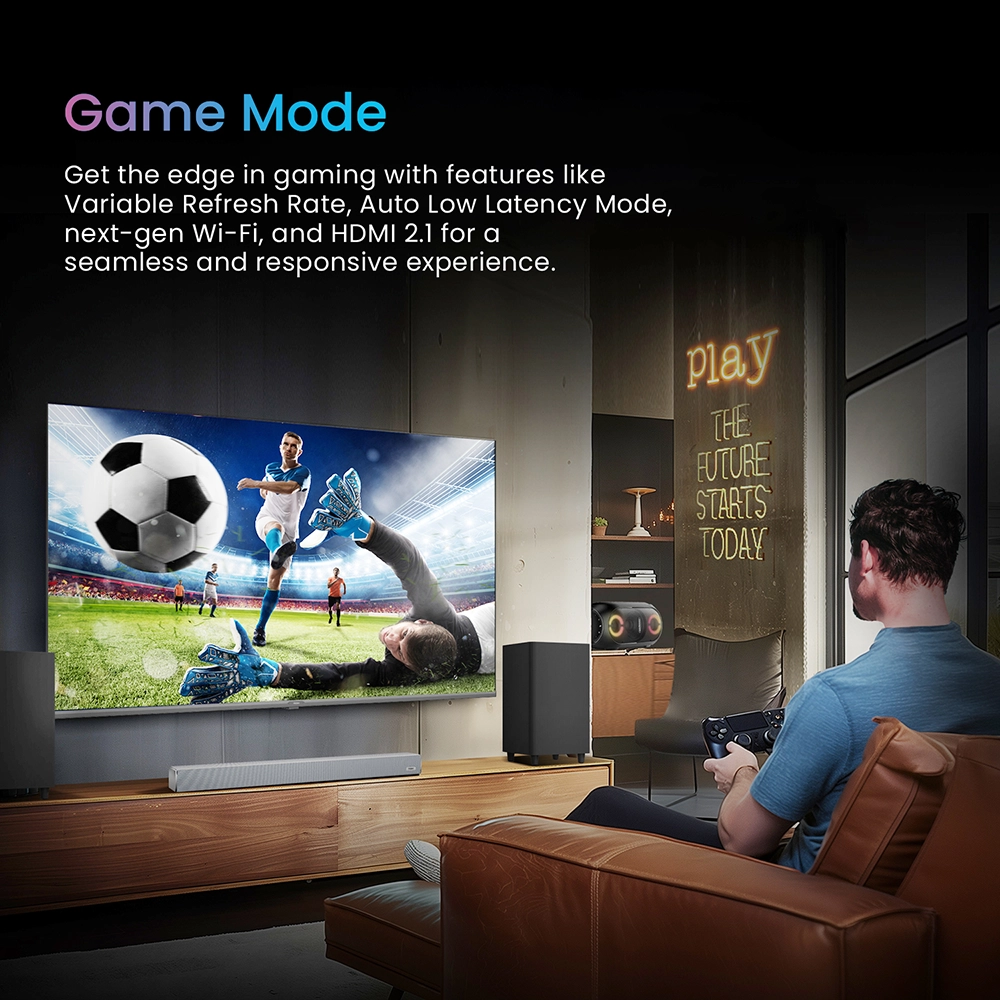 Haier S80 QLED 165cm (65) Google TV | Gaming 120 Hz