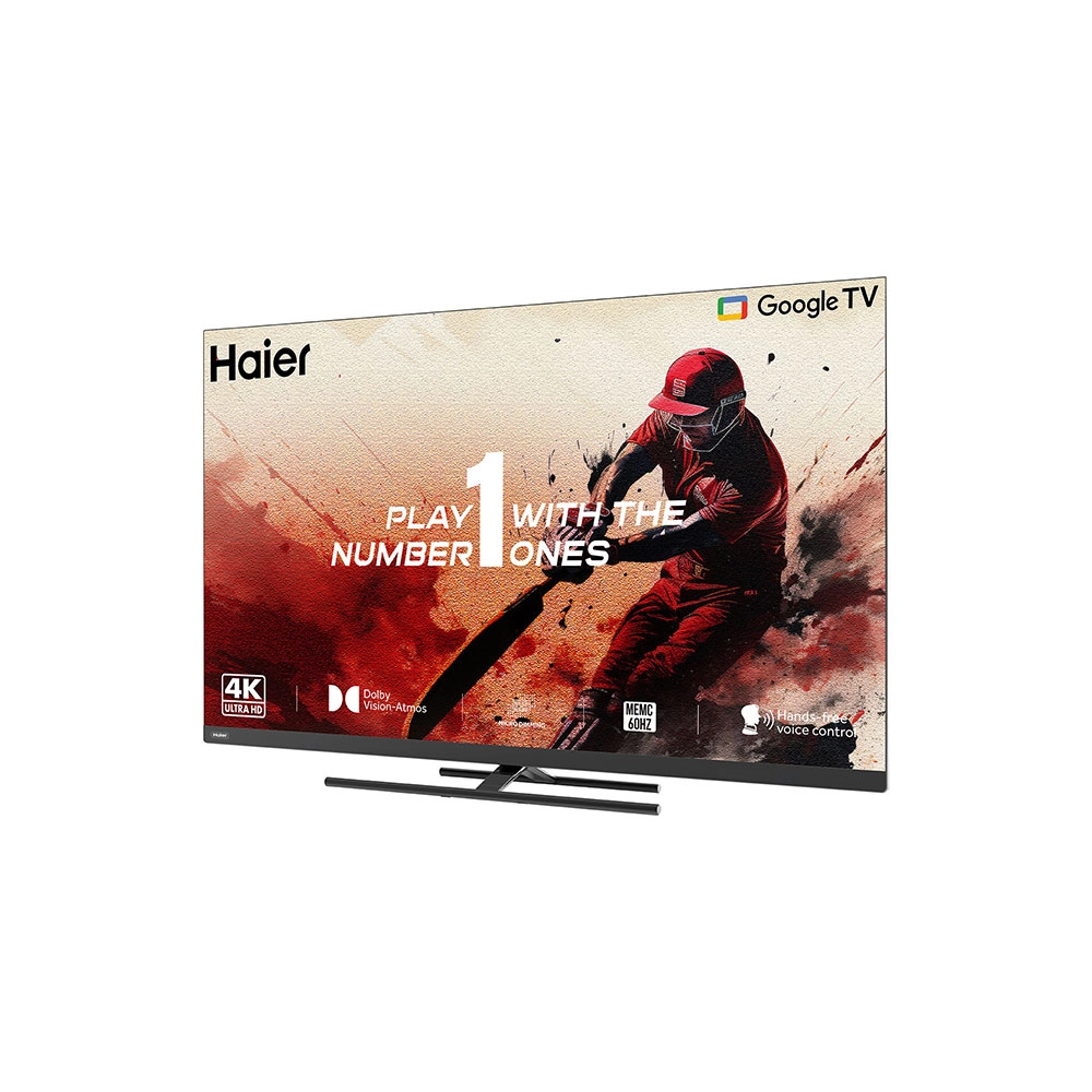 Haier 55-inch Google TV with Far-Field & Micro Dimming