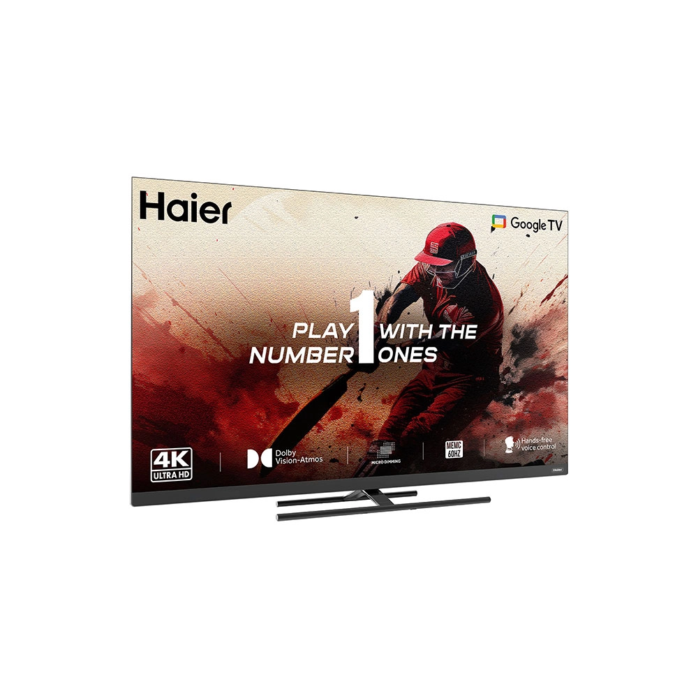 Haier 55-inch Google TV with Far-Field & Micro Dimming