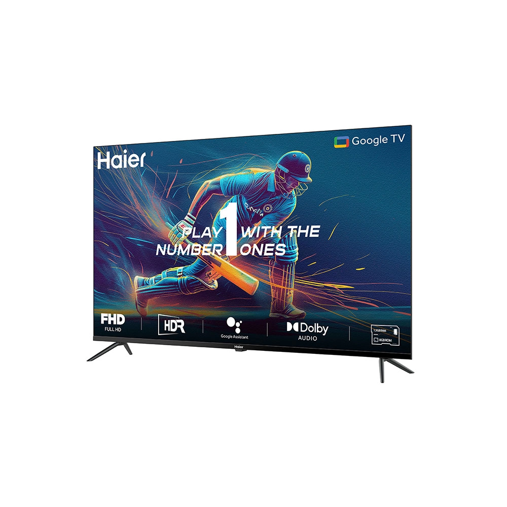 Haier Smart Full HD Gooogle TV 109cm (43) with HDR, Dolby Audio