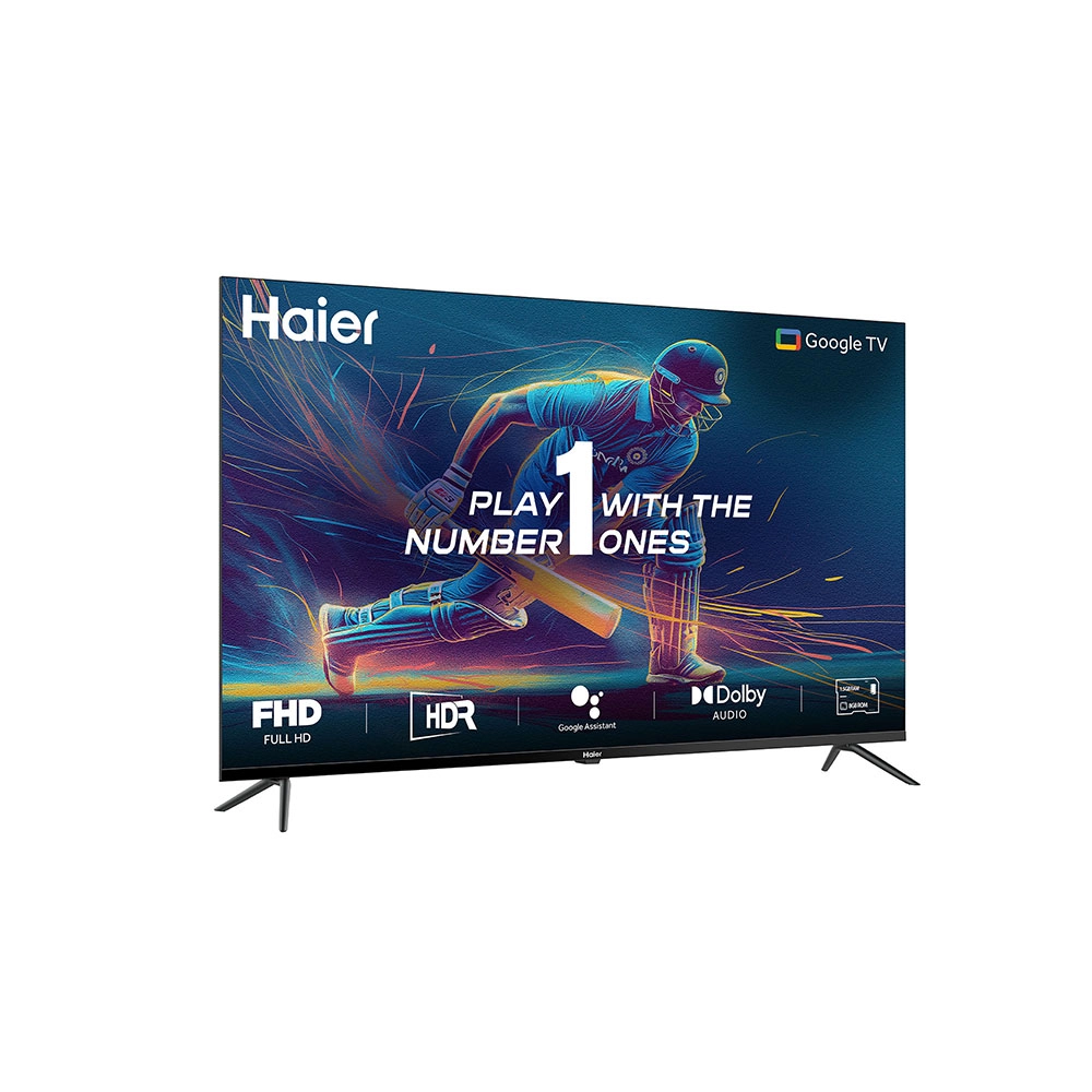 Haier Smart Full HD Gooogle TV 109cm (43) with HDR, Dolby Audio