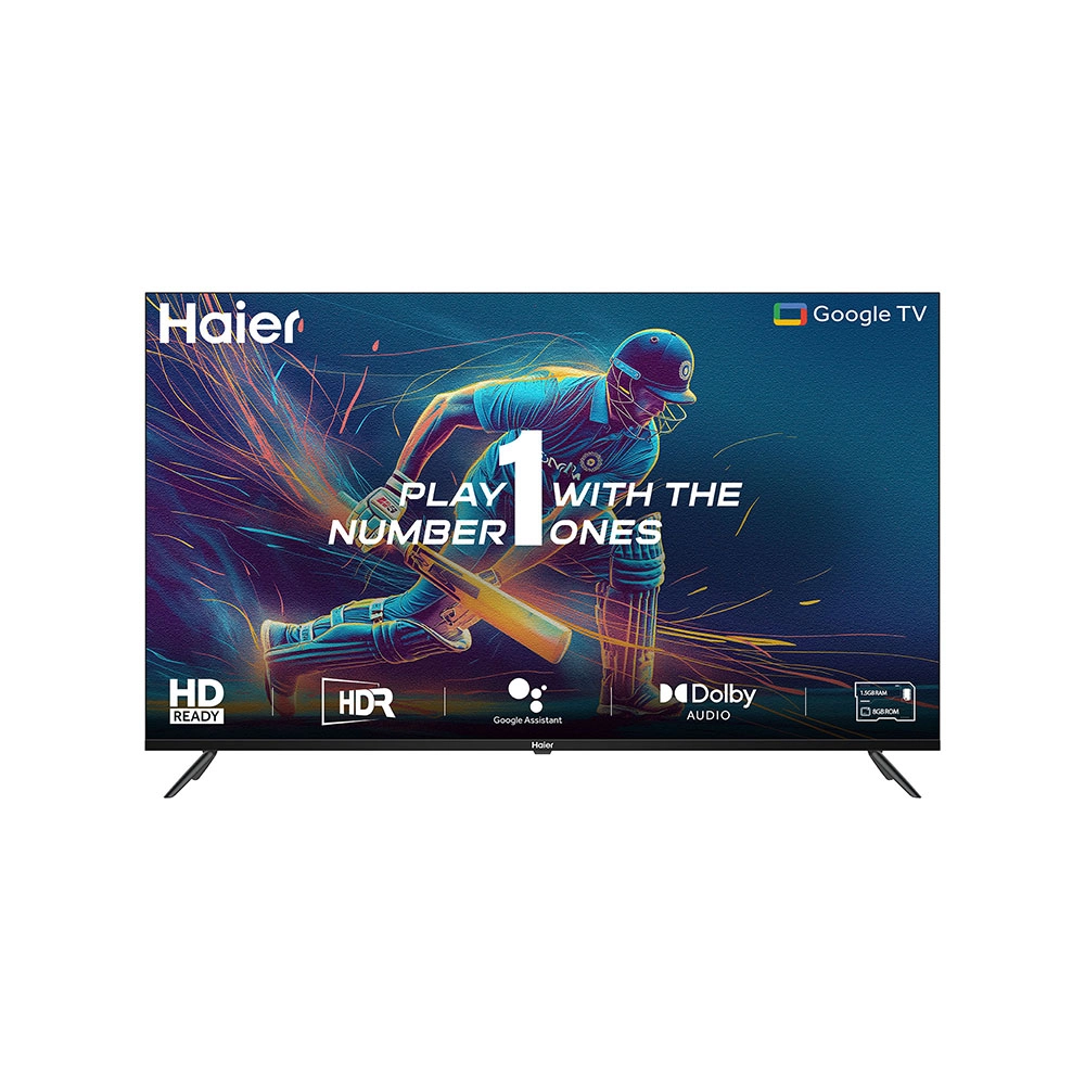 Haier Smart HD Gooogle TV 80cm (32) with HDR, Dolby Audio