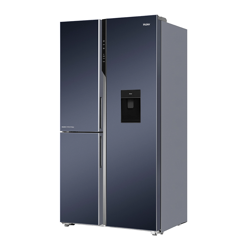 Haier 592L Graphite Black 3 Door Smart Convertible Refrigerator