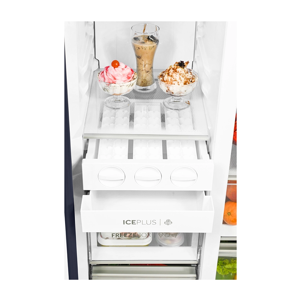 Haier 602L 3 Star 2 Door Side by Side Refrigerator - HRS-682KGU1