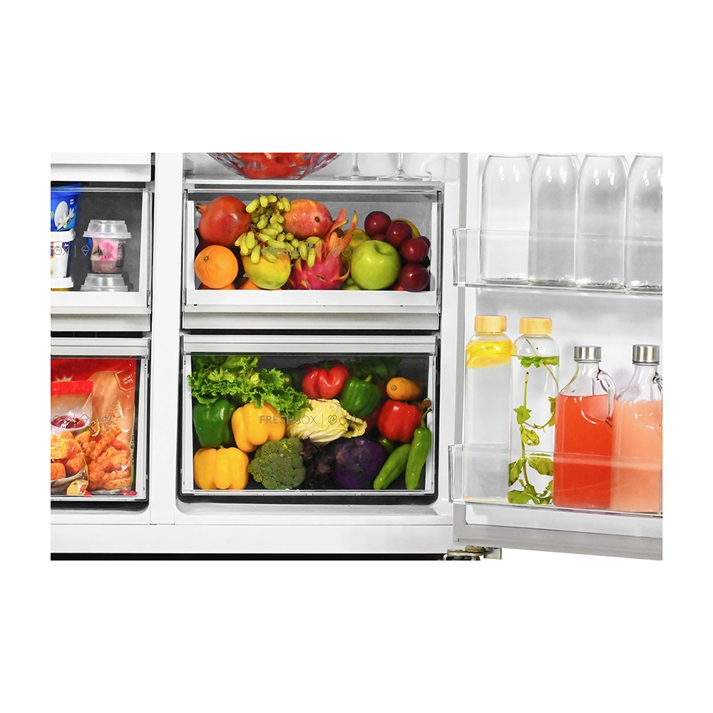 Haier 602L 3 Star 2 Door Side by Side Refrigerator - HRS-682KGU1