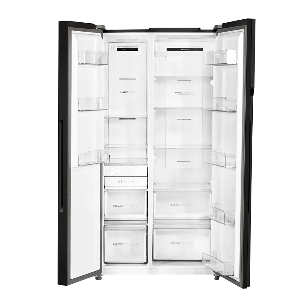 Haier 602L 3 Star 2 Door Side by Side Refrigerator - HRS-682KGU1